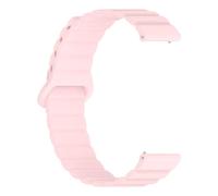 Guaber Bracelet de montre en silicone avec fermetures magnétiques pour montre connectée de 18 mm, 20 mm, 22 mm, confortable au quotidien, Length 126mm, 90mm, width 18mm, Silicone