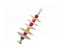 Guaber Candy Colored Gringing Stone Slevins Bos Bone String Perrots Perrots Toy Alimentation pour La Décoration De Cage À Oiseaux Décoration De Cage D'oiseau