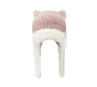 Guaber Chapeau trappeur en forme d'oreille d'ours en peluche pour adulte - Protection des oreilles - Chaud pour l'hiver - Pour étudiants, adolescents - Bonnet tricoté pour femme - Pour adultes et