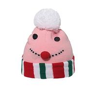 Guaber Chapeaux de Noël tricotés pour le Nouvel An Père Noël Festival Couronne Chapeau Cadeau Maison Vacances Décoration de Noël Chapeaux de Noël Adultes Cauchemar en vrac pour femme XL Bébé Garçon