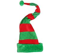 Guaber Chapeaux de Père Noël mignons chapeaux de fête faits à la main Chapeaux de Noël rouges pour enfants