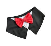 Guaber Cravate Élégante en Toile pour Animaux De Compagnie Collier Nœud Papillon Doux Messieurs avec Conception À Fixation Rapide La Célébration des Chiens Et Un Usage Quotidien Collier Nœud