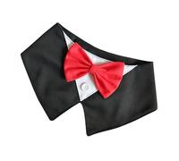 Guaber Cravate Élégante en Toile pour Animaux De Compagnie Collier Nœud Papillon Doux Messieurs avec Conception À Fixation Rapide La Célébration des Chiens Et Un Usage Quotidien Collier Nœud