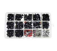 Guaber D'assortiment De Vis en Acier Allié Robuste 500 Pièces pour L'assemblage De Voiture Jouet Réparation Et Personnalisation Modèle Ensemble 'Outils Vis Accessoires 'Entretien