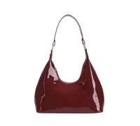 Guaber Élégant sac à bandoulière en cuir PU pour femme, sac à main tendance Umderar, sac à main brillant pour les loisirs et les bals, kaki, As shown in the picture error 13cm