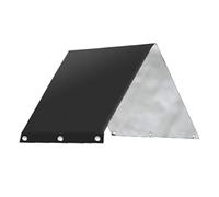 Guaber Feuille De Toit Théâtre Étanche Et Solide Abri Extérieur Anti-poussière pour Squelettes Ascendants Ombrage Plage Simple 132x226cm