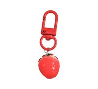 Guaber Fruit En Alliage Robuste Keychain Matériaux Acryliques Anneaux Clés Pour Une Utilisation Quotidienne Élégant Pour Les Femmes Filles Mignons Fruittes Cécheur Charme