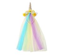 Guaber Halloween Horn Bandband Party Costume Fleur Karaoke Punk Photo Props Coils Flower Hoop Hoop Night Club Birthday Party Bandband