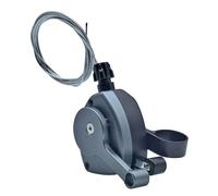 Guaber Leviers de changement de vitesse pour vélo sans vélo avec câble de changement de vitesse, guidon de vélo, pouce pour vélos pliants, facile à utiliser avec câble de changement de vitesse