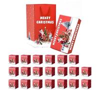 Guaber Lot de boîtes surprises en papier pour fête immédiate - Manipulation douce - Noël, anniversaires et connexion familiale, assemblage rapide - Décorations de célébration