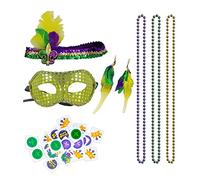 Guaber Mode Cosplay Paillettes Chapeaux, Lunettes et Nœud Papillon Ensemble Modern-Times Top Bonnet Hommes Cosplay Scène Performance Costume Chapeaux pour Femmes Chapeau Capitaine