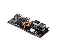 Guaber Module d'alimentation Mobile PD60W 100W avec Un Port Double C À Double Cort Rapide pour Les Voyageurs Fréquents Et Les Activités De Plein Air Source d'alimentation du Café