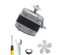 Guaber Motor De Ventilateur Refroidissement Multitifunition pour Divers Congélateurs Réfrigérateur Configuration Simple Adaptée À L'efficacité du Condenseur Remplacement Moteur Refroidissement