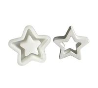 Guaber Moule De Résine D'étoile À Cinq Points À Cinq Points pour Le Moule en Silicone D'ornement Gypse Gypse Bricolage pour L'artisanat en Plâtre