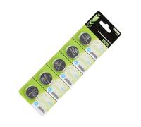 Guaber Pack De 5/10 2032 Batteries De Cellules À Bouton Lithium 3V 2032 Batteries pour Les Montres Et Électronique À Usage Quotidien