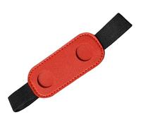 Guaber Pagnières À Manches À Manches Élastiques PU Enterre Crayon en Cuir avec Un Carter De Crayon pour Planificateurs Bible PU Pouche Bande Élastique pour Journal Carnet