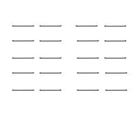 Guaber Paquet De 20 Changements Cadre Vélo Fil D'énergie Hydraulique Guide D'installation Accessoires Changement Vitesse Électrique Vélo Intérieur Résines Plastiques Composant Cyclisme