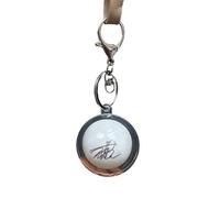 Guaber Pingpong Sphère Porte-clés À Charme Ornement De À Main Voiture Décor pour Les Fans Tennis Table Boule Ping-Pong Pendentif