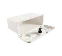 Guaber Planificateur De Cabine du Navire Mettant en Évidence Un Crochet À Bouton Caché Et Porte-gobelet Immunisé Contre Les Déversements pour Stockage Marin Sécurisé Boîte Rangement pour Navire