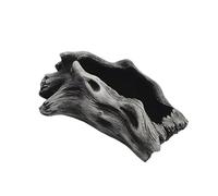 Guaber Pot de fleurs artificielles en bois flotté pour plantes grasses rustiques, cactus pour petites plantes, arrangement de fleurs, souches d'arbre, sculpture d'arbre