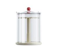 Guaber Présentoir rotatif pour porte-clés multi-couches résistant à la poussière, étui transparent robuste en ABS pour paquets aveugles, porte-clés empilable pour objets de collection, taille unique