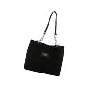 Guaber Sac à main en velours côtelé pour femme - Sac à bandoulière tendance - Grande capacité - Pour le shopping quotidien et les loisirs, Vert, As shown in the picture error 13cm