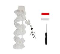 Guaber Sangle De Clavier Élégant Clavier Lanyard Slinaux avec Conception De Tissu en Dentelle Légère Et Sangle Adhésive pour Tous Les Utilisateurs