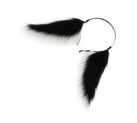 Guaber Serre-tête en peluche avec oreilles pour cosplay, costume pour femme, fête à thème, animation, animal