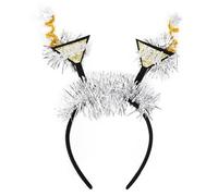 Guaber Serre-tête tendance pour le Nouvel An, accessoire de coiffure polyvalent pour enfants et adultes, accessoires photo, bandeau de fête du Nouvel An