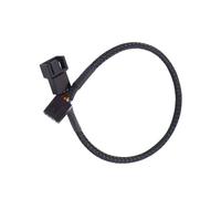Guaber Splitter Cable PC 4pin 1 À 1/2/3 Extension D'adaptateur d'alimentation Way Way Câble en Nylon À Manches en Nylon