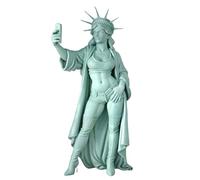 Guaber Statue Liberties pour 250e anniversaire - Pièce d'art - Symbole historique contemporain de l'Amérique - Ornement miniature