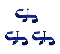 Guaber Support de filet de piscine stable pour piscine - Étagère de rangement latérale facile à utiliser - Réglable - Crochet télescopique pour skimmer télescopique