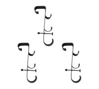 Guaber Support de filet de piscine stable pour piscine - Étagère de rangement latérale facile à utiliser - Réglable - Crochet télescopique pour skimmer télescopique