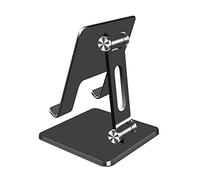 Guaber Support de tablette pliable en aluminium, angle réglable de 180° pour bureau en aluminium