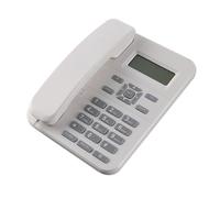 Guaber Téléphone Fixe Fixe Téléphone De Bureau pour Les Bureaux d'entreprise Et L'hôtellerie Identification De L'appelant Économie 'énergie pour Chambre 'hôtel Et 'hôtel