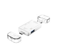 Guaber Universals USB C SDTF SDXCS MicroSDS Lecteur De Carte OTGS Pris en pour Le Lecteur Carte Universel Données Rapide