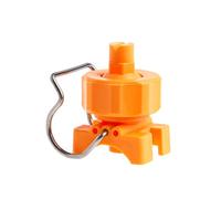 Guaber Ventilateur plat réglable à boule de 1,9 cm avec pince de serrage et buse d'arrosage pour cour avec minuterie