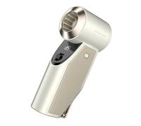 Guaber Ventilateur Portatif Rechargeable À Vitesse Tenu dans La Main avec Affichage Numérique pour Les Bureaux Extérieurs Maquillage Turbos Puissants