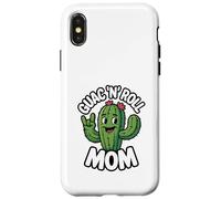 Guac N Roll Mom Funny Cactus Guacamole Rock Coque pour iPhone X/XS