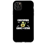 Guac Star Funny Avocat Guacamole Vegan Food Amateur Coque pour iPhone 11 Pro Max