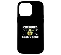 Guac Star Funny Avocat Guacamole Vegan Food Amateur Coque pour iPhone 14 Pro Max