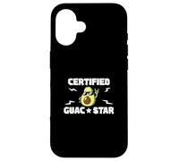 Guac Star Funny Avocat Guacamole Vegan Food Amateur Coque pour iPhone 16
