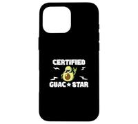 Guac Star Funny Avocat Guacamole Vegan Food Amateur Coque pour iPhone 16 Pro Max