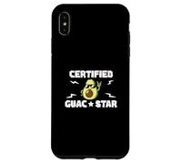 Guac Star Funny Avocat Guacamole Vegan Food Amateur Coque pour iPhone XS Max