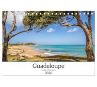 Guadeloupe - Antilles françaises (Calendrier de bureau 2026 DIN A5 horizontal), CALVENDO calendrier mensuel