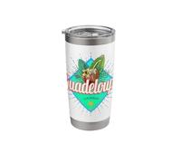 Guadeloupe Caraïbes rétro vacances vintage île souvenir Gobelet isotherme en acier inoxydable double paroi