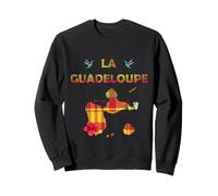 Guadeloupe Département 971 Ile Antilles Françaises Madras Sweatshirt
