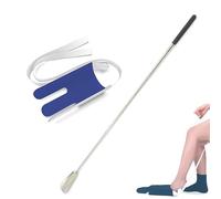 Guador Enfile Chaussettes Kit - Aide à mettre et à enlever chaussettes, chausse pied, pantalons - Aide Enfile Bas - Ne Plus Se Baisser, Idéal Personnes Agées, À Mobilité Réduite