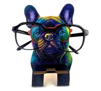 Guador Porte Lunettes, Dazzle Chiot Porte Lunettes Maison Créatif Support Lunette Décoration Porte Lunette Support De Lunettes De Soleil Table De Nuit Entrée Maison Bureau Support De Lunettes En Bois