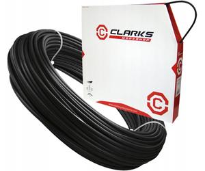 Guaina per cavo freno Clarks nera con inserto in HDPE
